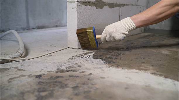 SJ Waterproofing Pros Interior Drainage System coverage map for Fairview, NC and surrounding area